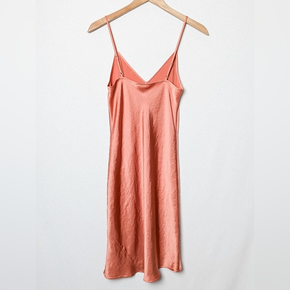 ARITZIA WILFRED Christine Dress Only Satin Slip Midi XS - Picture 8 of 10